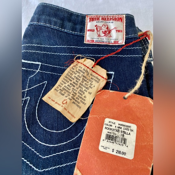 True Religion Rockstar Stella Jeans - Picture 3 of 3